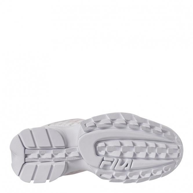 [5FM00698-125] Womens Fila Disruptor II Clear Logos - sneakAR