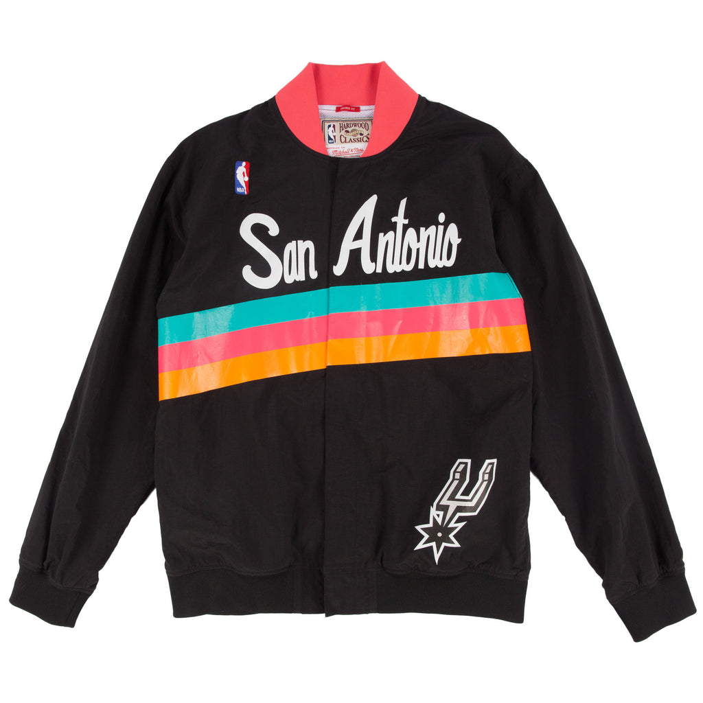 [605630494SAS] Mens Mitchell & Ness NBA 1994-95 Authentic Warm Up Jacket San Antonio Spurs