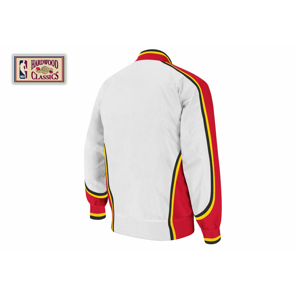 [6056H305792AHA] Mens Mitchell & Ness NBA 1992-93 Authentic Warm Up Jacket Atlanta Hawks