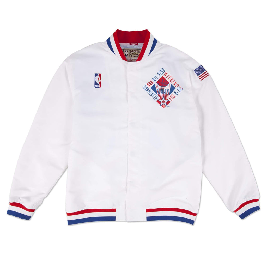 [6056SASED91AE2] Mens Mitchell & Ness NBA 1991 Authentic Warm Up Jacket NBA All-Star