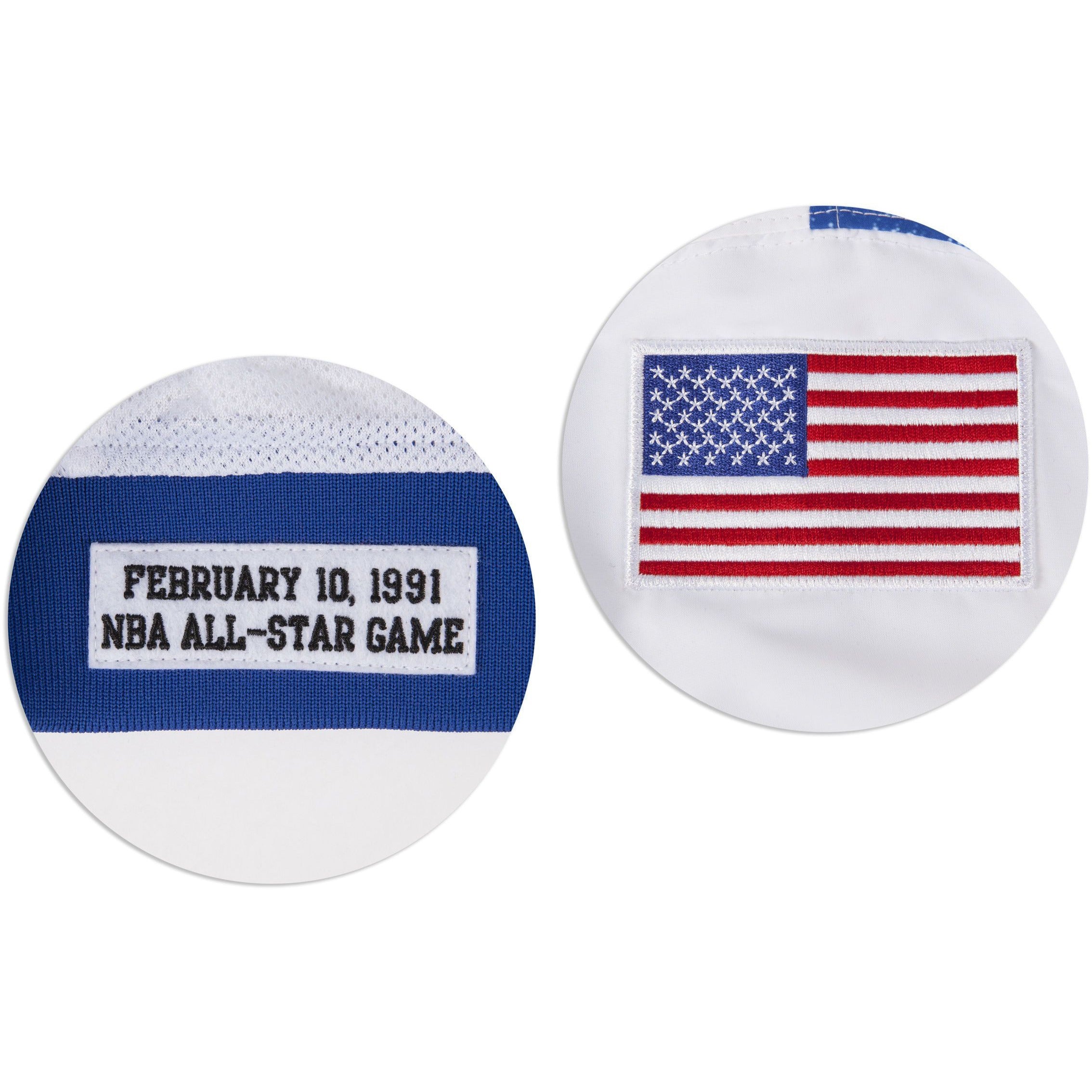 [6056SASED91AE2] Mens Mitchell & Ness NBA 1991 Authentic Warm Up Jacket NBA All-Star