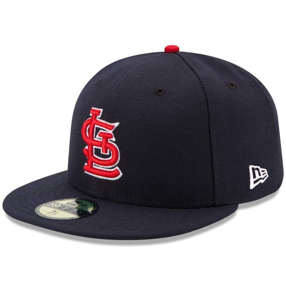 [70360958] Mens New Era MLB Authentic 59Fifty Performance Fitted - Cardinals - sneakAR