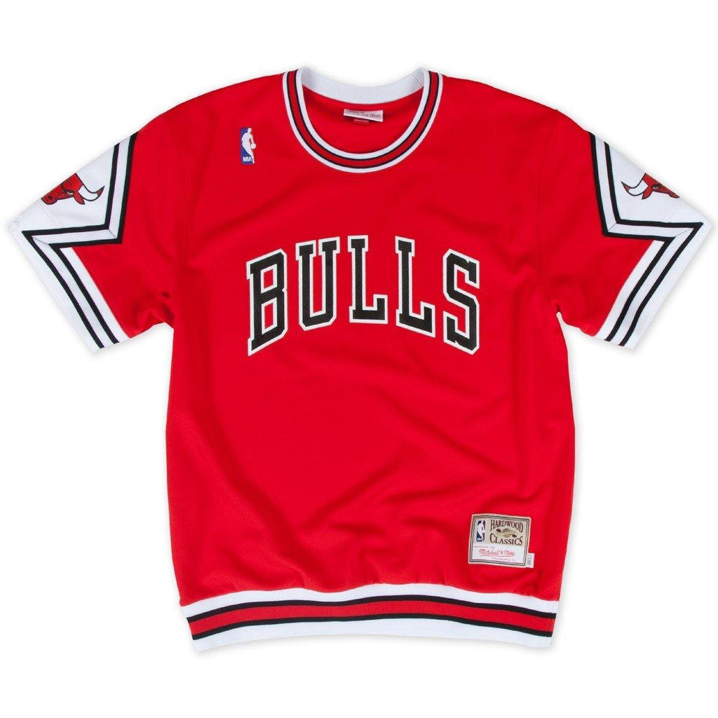 Mens Mitchell & Ness NBA Authentic Shooting Shirt Bulls - sneakAR