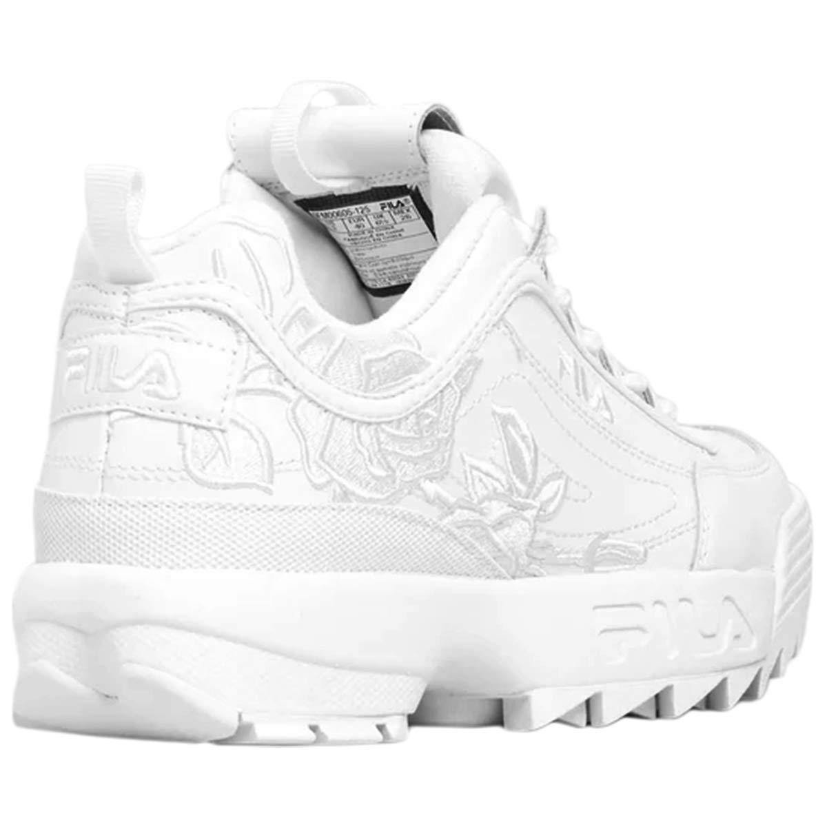 [5FM00605-125] Womens Fila Disruptor II Embroidery - sneakAR