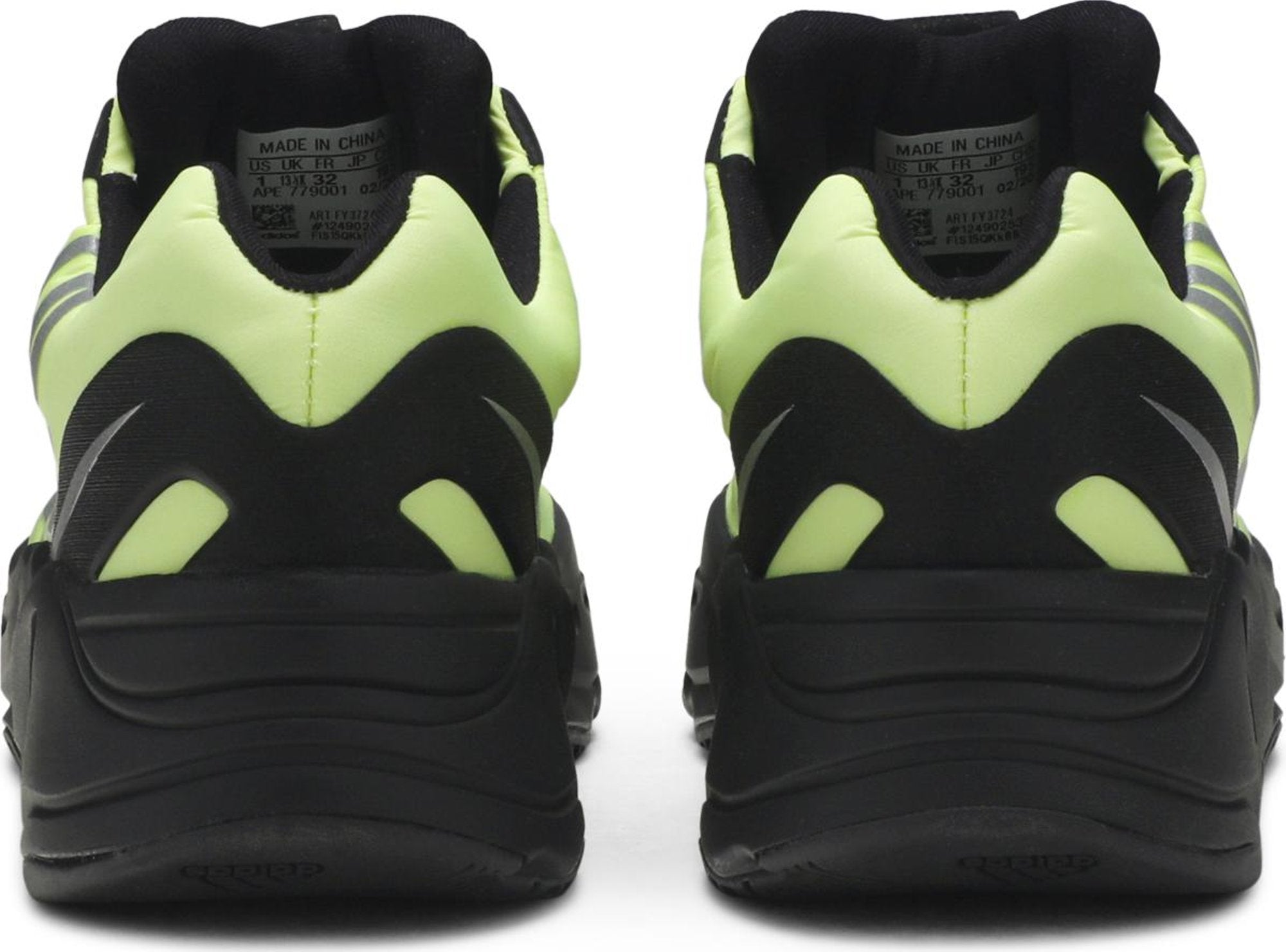 [FY3724] Kids Adidas YEEZY BOOST 700 MNVN 'PHOSPHOR' (KIDS)