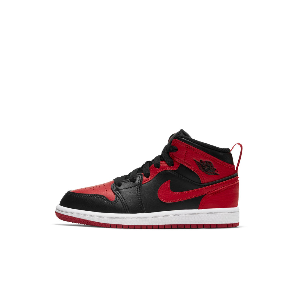 [640734-074] Preschool Air Jordan RETRO 1 MID 'BANNED (2020) (PS)'