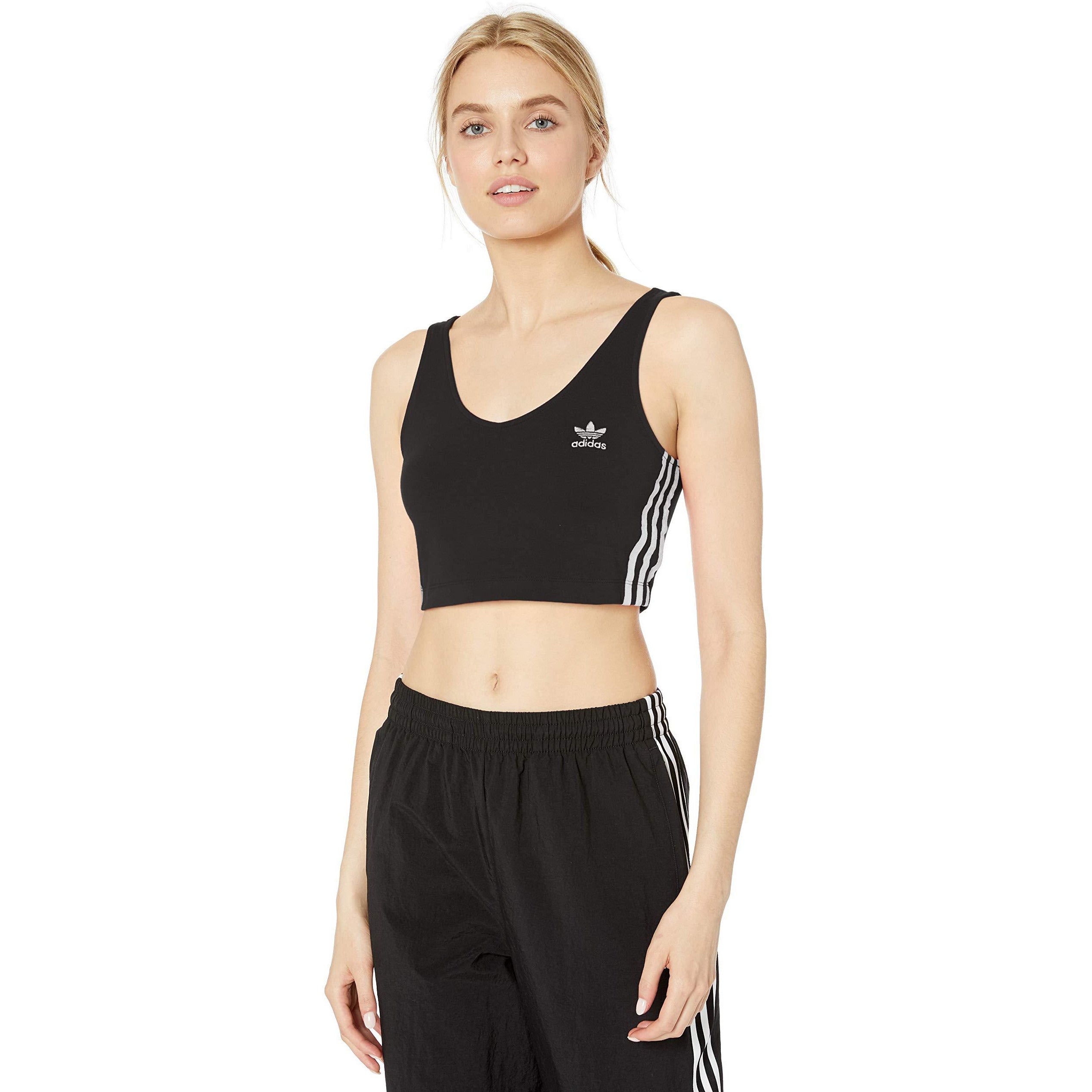 [ED7559] Womens Adidas Orginals Cropped Bra Tank