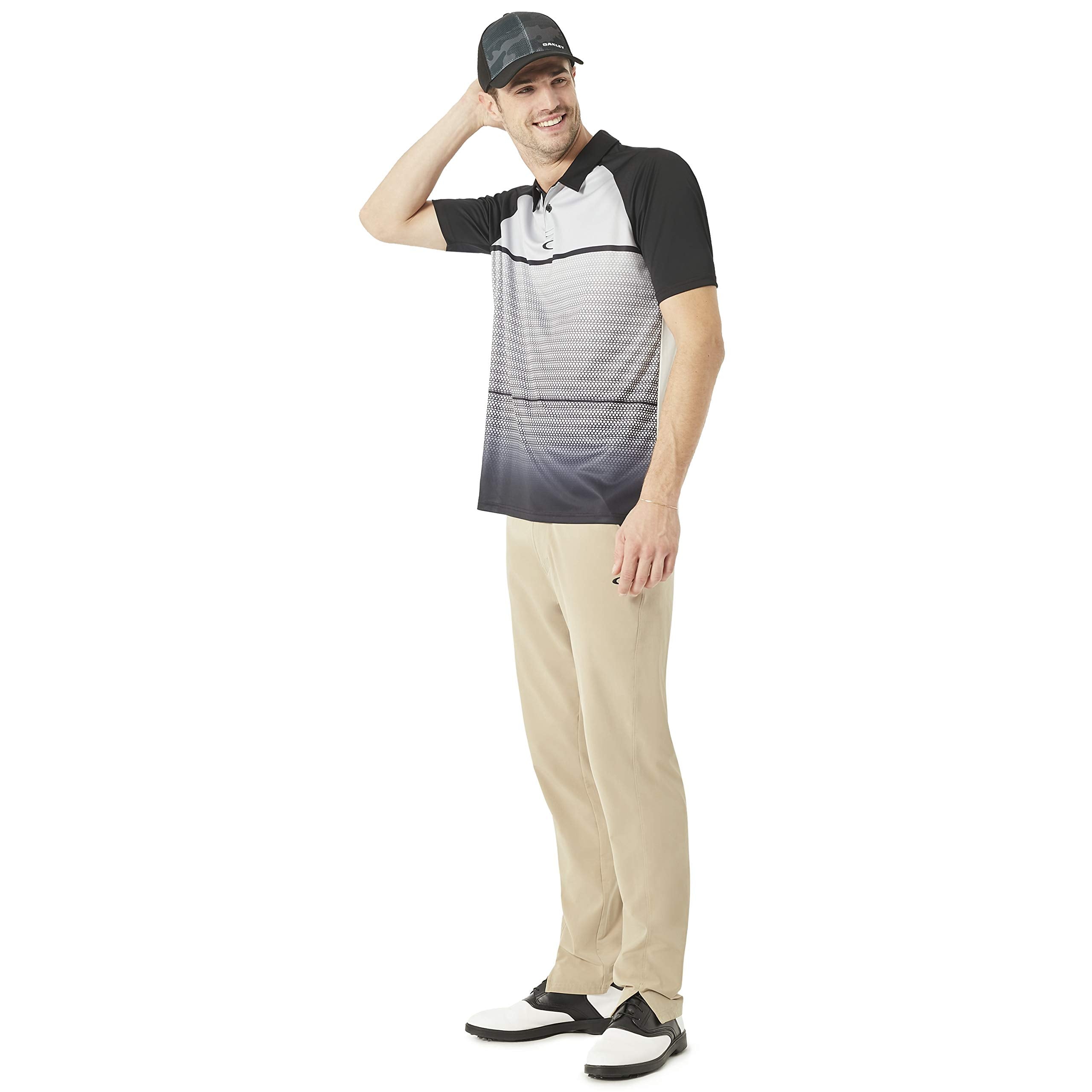 [434041-202] Mens Oakley Moto Fade Polo