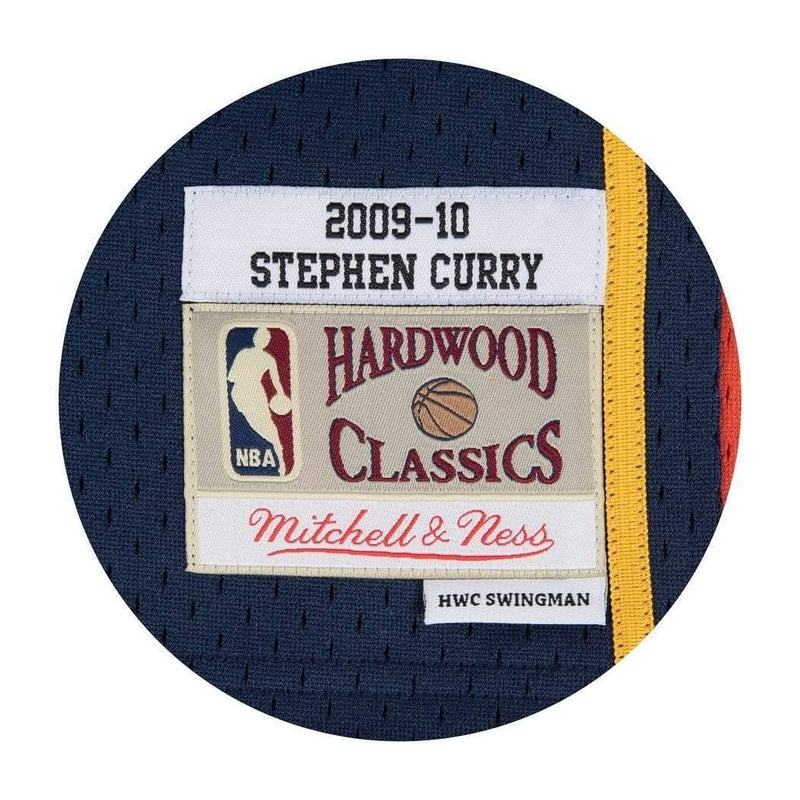 [SMJYGS18170-GSWNAVY09SCU] Mens Mitchell & Ness NBA Swingman Road Jersey Warriors 09 Steph Curry