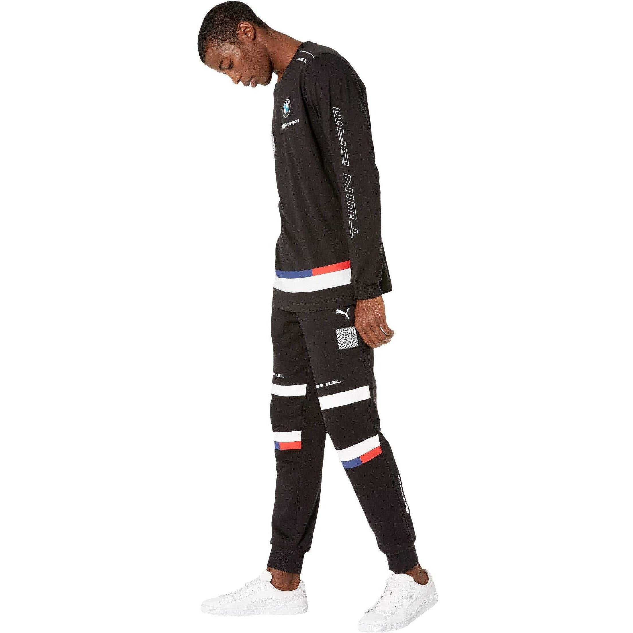 [596554-01] Mens Puma BMW Motorsport Street Long Sleeve Tee - sneakAR