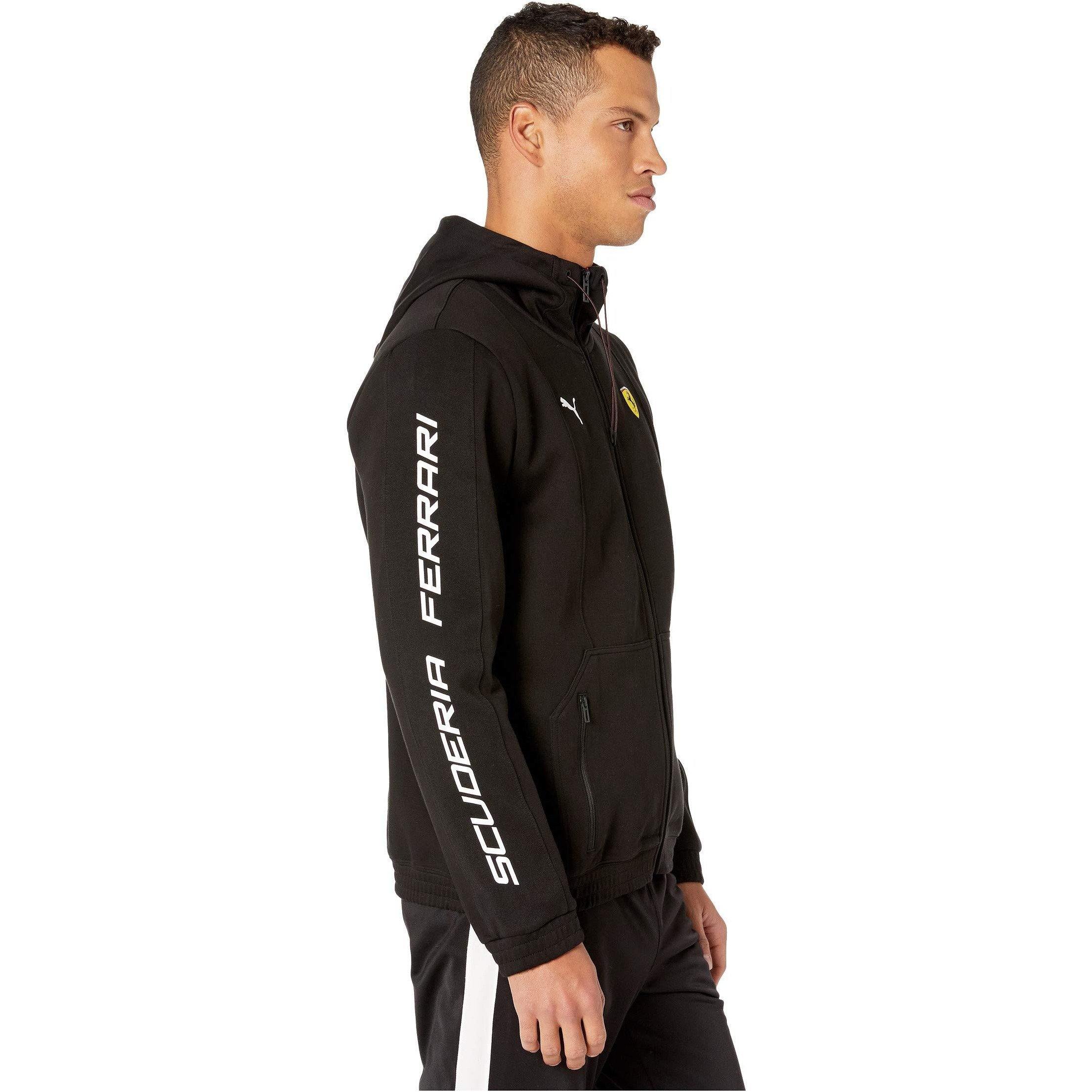 [595430-02] Mens Puma SF Scuderia Ferrari Hooded Sweat Jacket - sneakAR