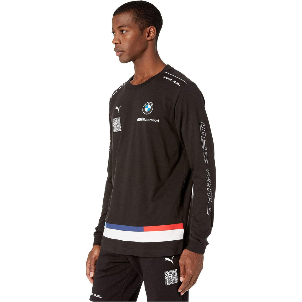 [596554-01] Mens Puma BMW Motorsport Street Long Sleeve Tee - sneakAR