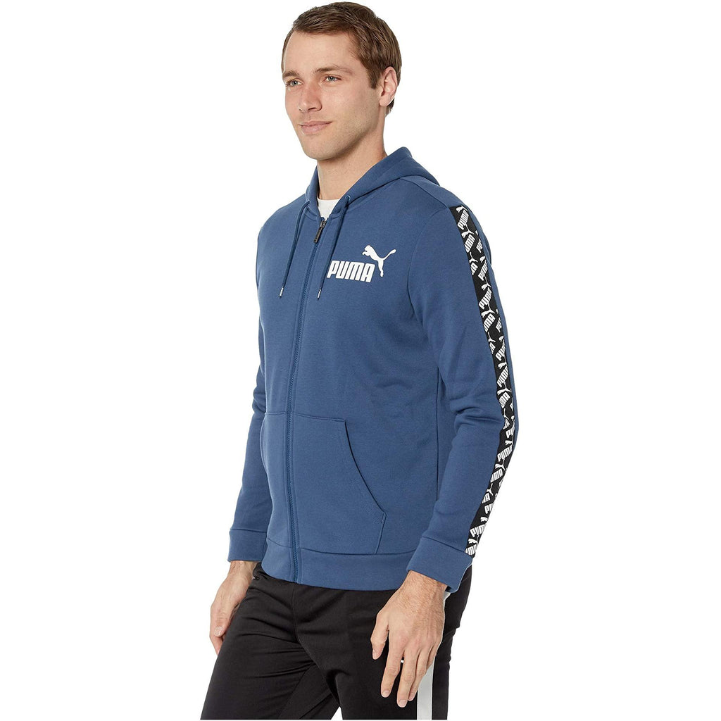 [581395-43] Mens Puma Amplified Hooded Jacket Fleece - sneakAR