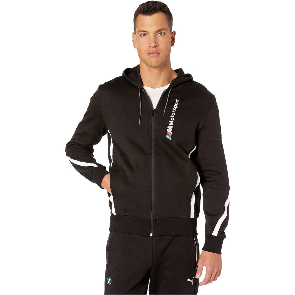 [595189-01] Mens Puma BMW Motorsport Hooded Sweat Jacket - sneakAR