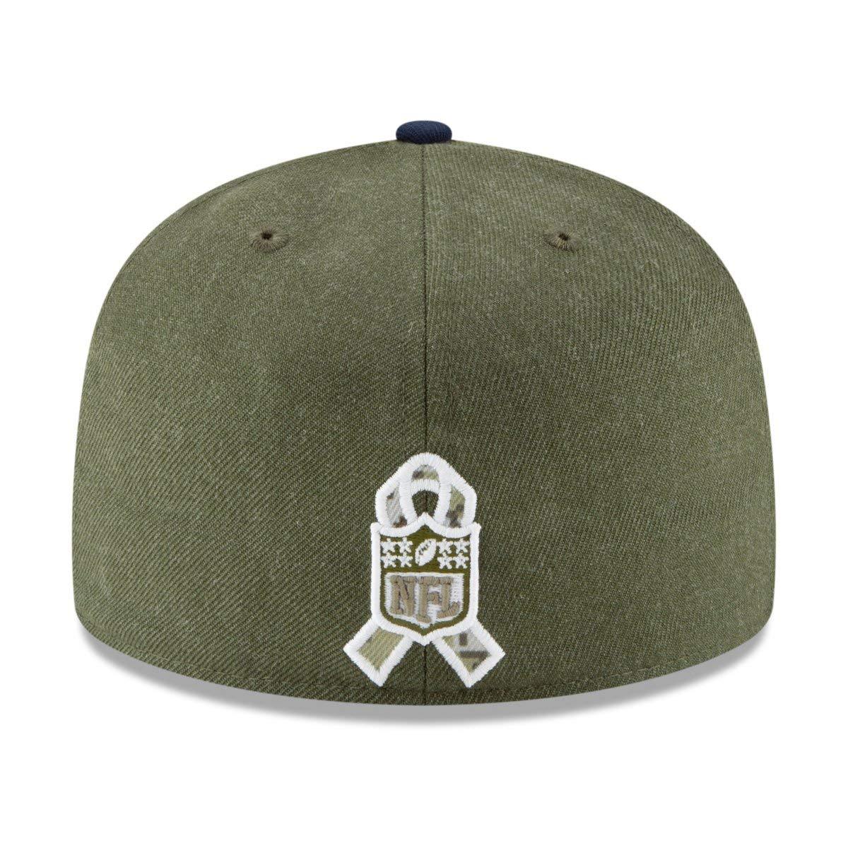 [11784301] Mens New Era NFL '18 Sideline Salute Service 59Fifty Fitted Broncos - sneakAR