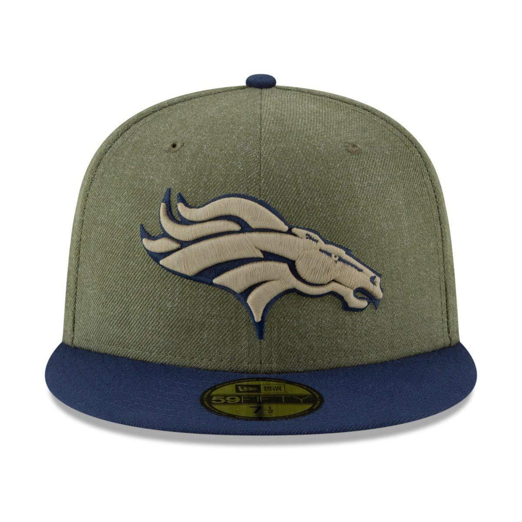 [11784301] Mens New Era NFL '18 Sideline Salute Service 59Fifty Fitted Broncos - sneakAR