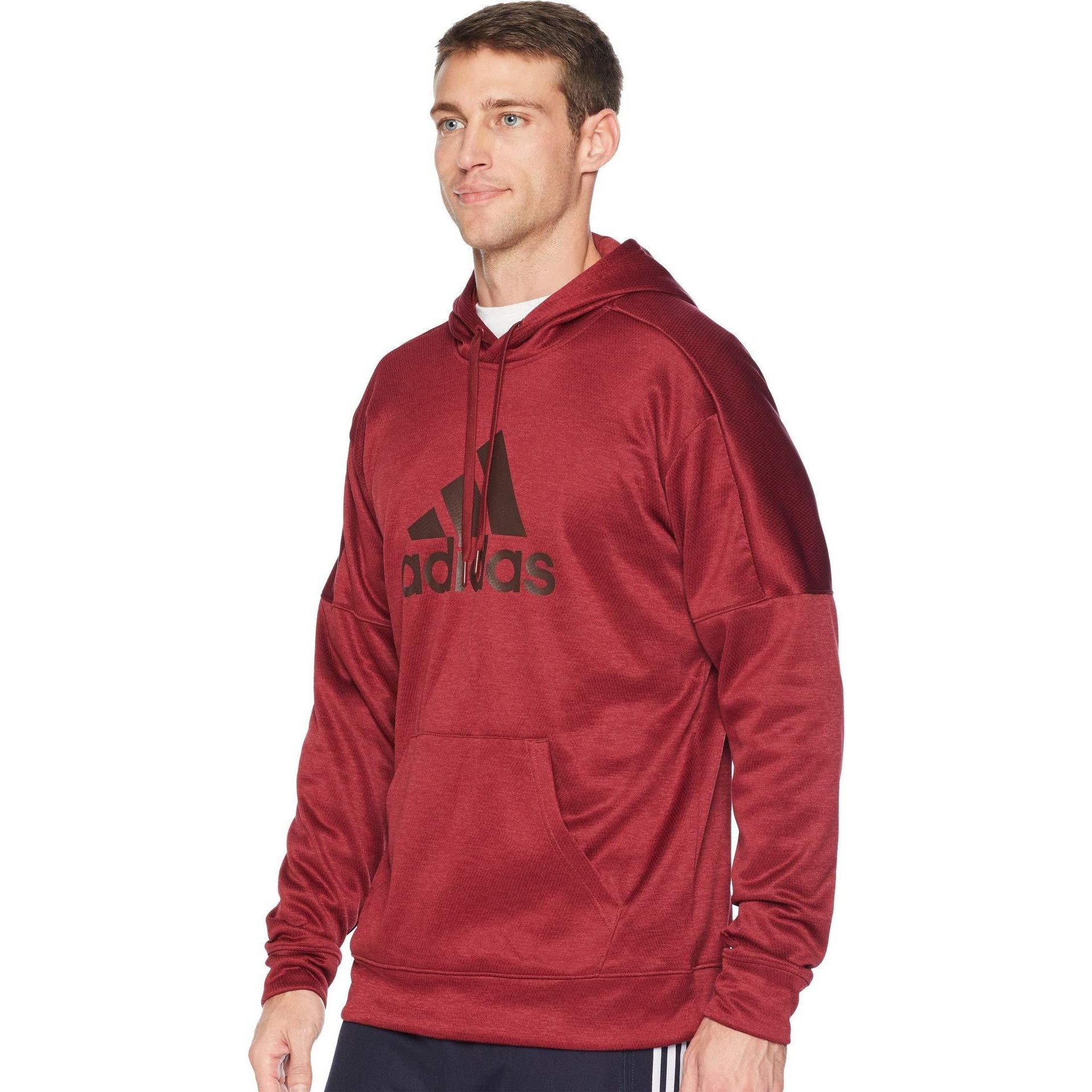 [DH9012] Mens Adidas Athletics Team Issue Full-Zip Fleece Hoodie - sneakAR