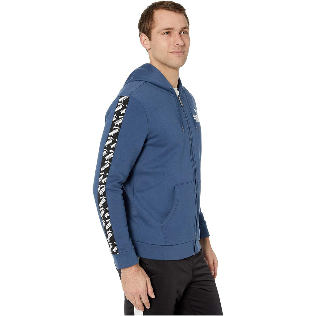 [581395-43] Mens Puma Amplified Hooded Jacket Fleece - sneakAR