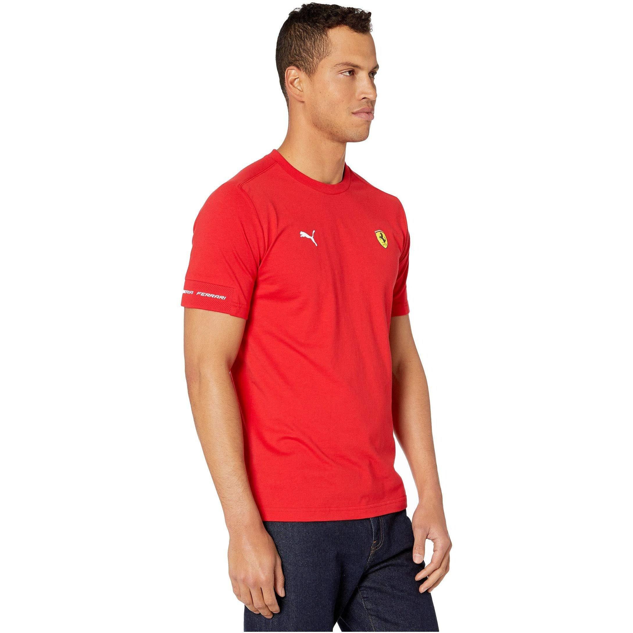 [595436-01] Mens Puma SF Scuderia Ferrari Q4 Tee - sneakAR