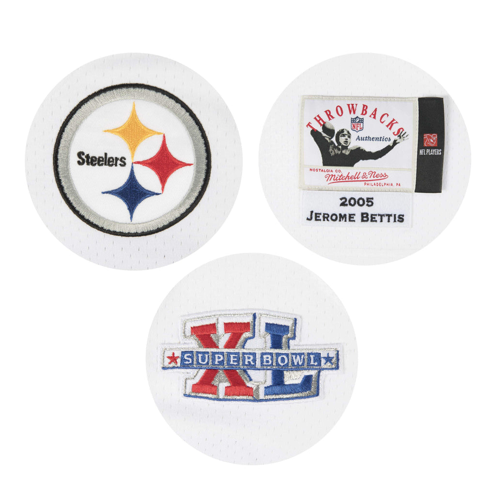 [722026505JBETT] Mens Mitchell & Ness NFL Jerome Bettis Authentic Jersey 2005 Pittsburgh Steelers