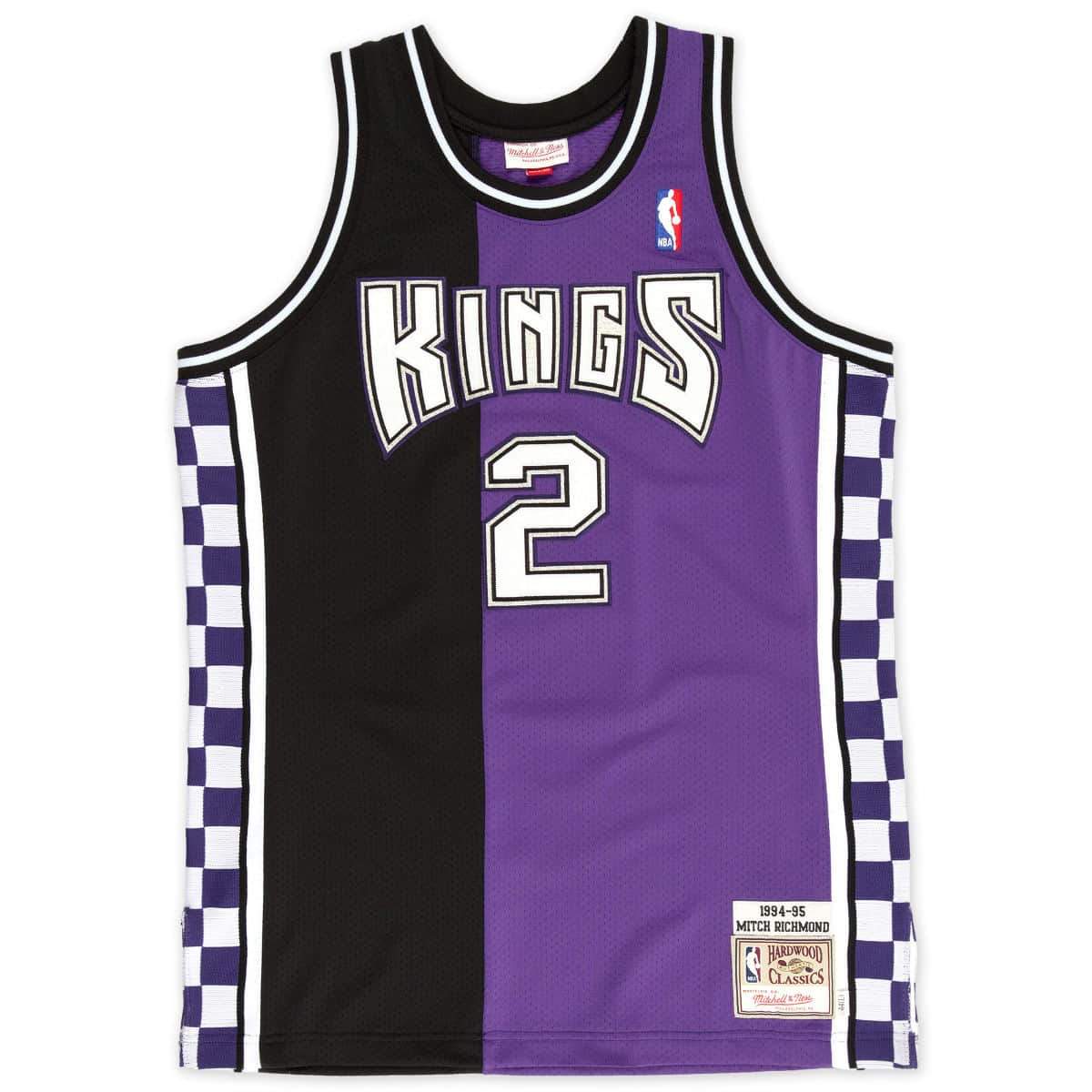 [722632394MRIC1] Mens Mitchell & Ness NBA Mitch Richmond 1994-95 Authentic Jersey Sacramento Kings