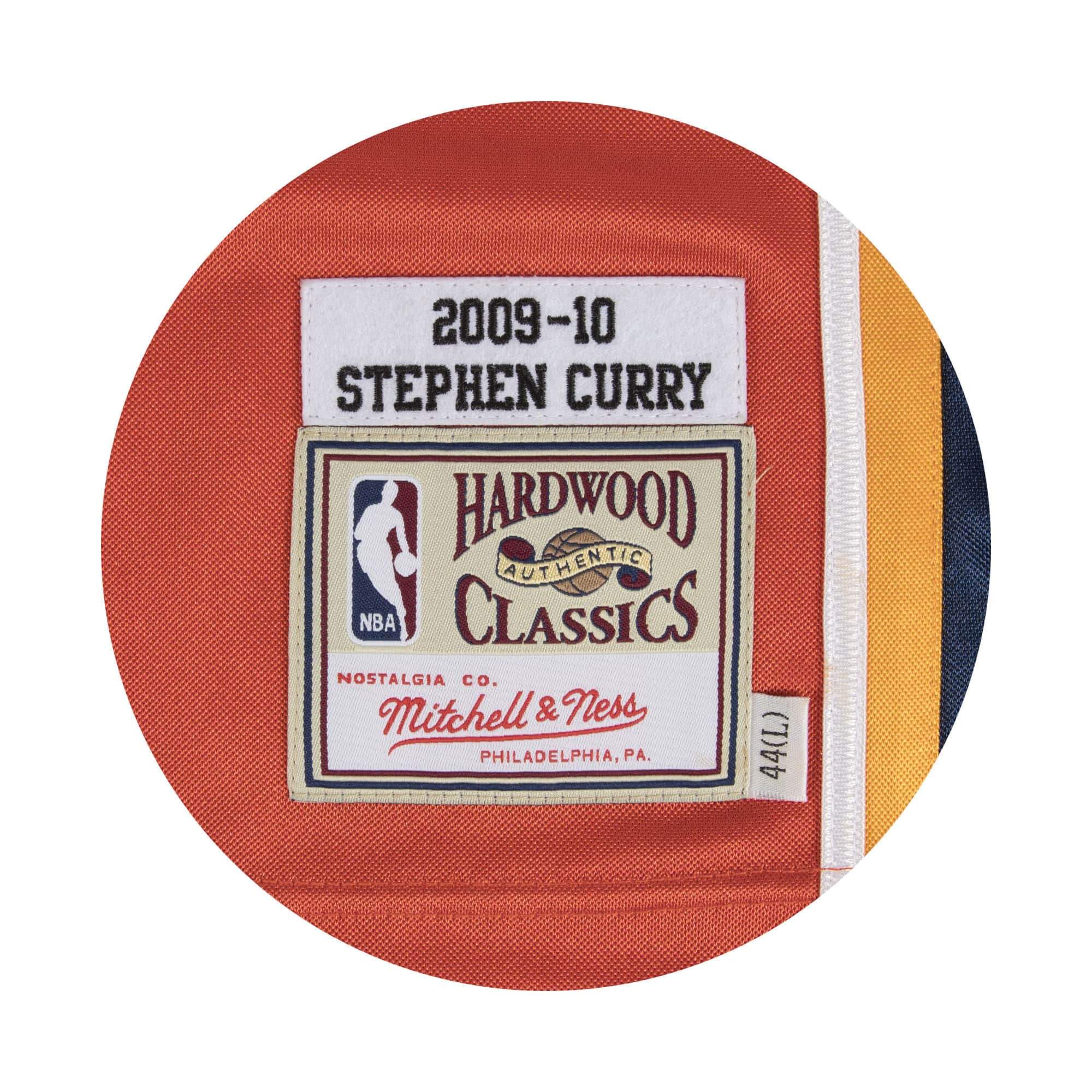 [72263W309SCURR] Mens Mitchell & Ness NBA Stephen Curry Authentic Jersey 2009-10 Golden State Warriors