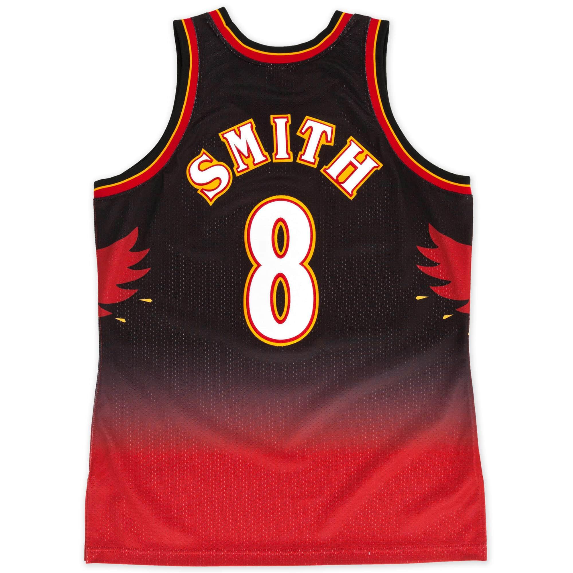Mens Mitchell & Ness NBA Authentic Jersey 1996 Atlanta Hawks Steve Smith #8 - sneakAR