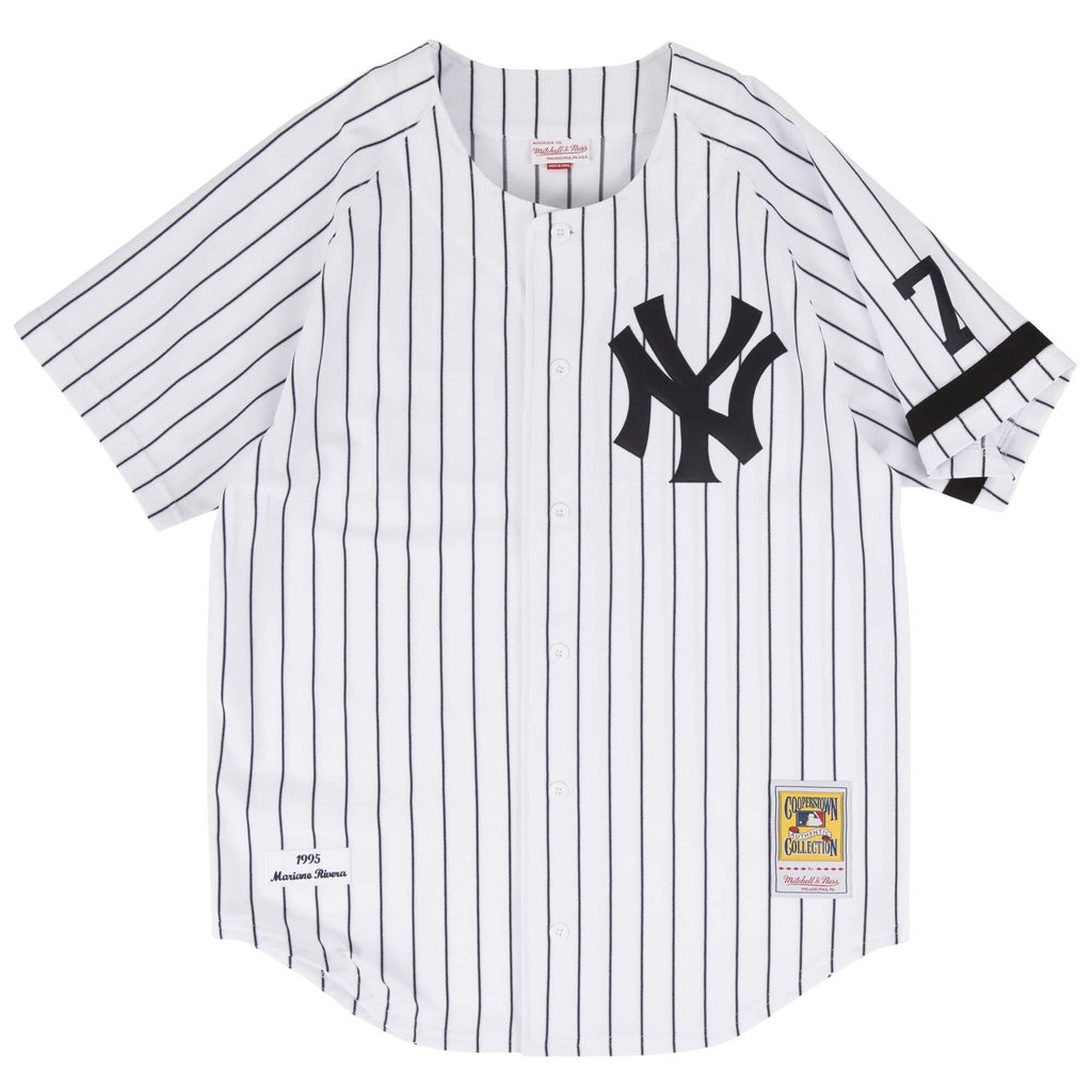 [722941895MRIV1] Mens Mitchell & Ness MLB Mariano Rivera 1995 Authentic Jersey New York Yankees