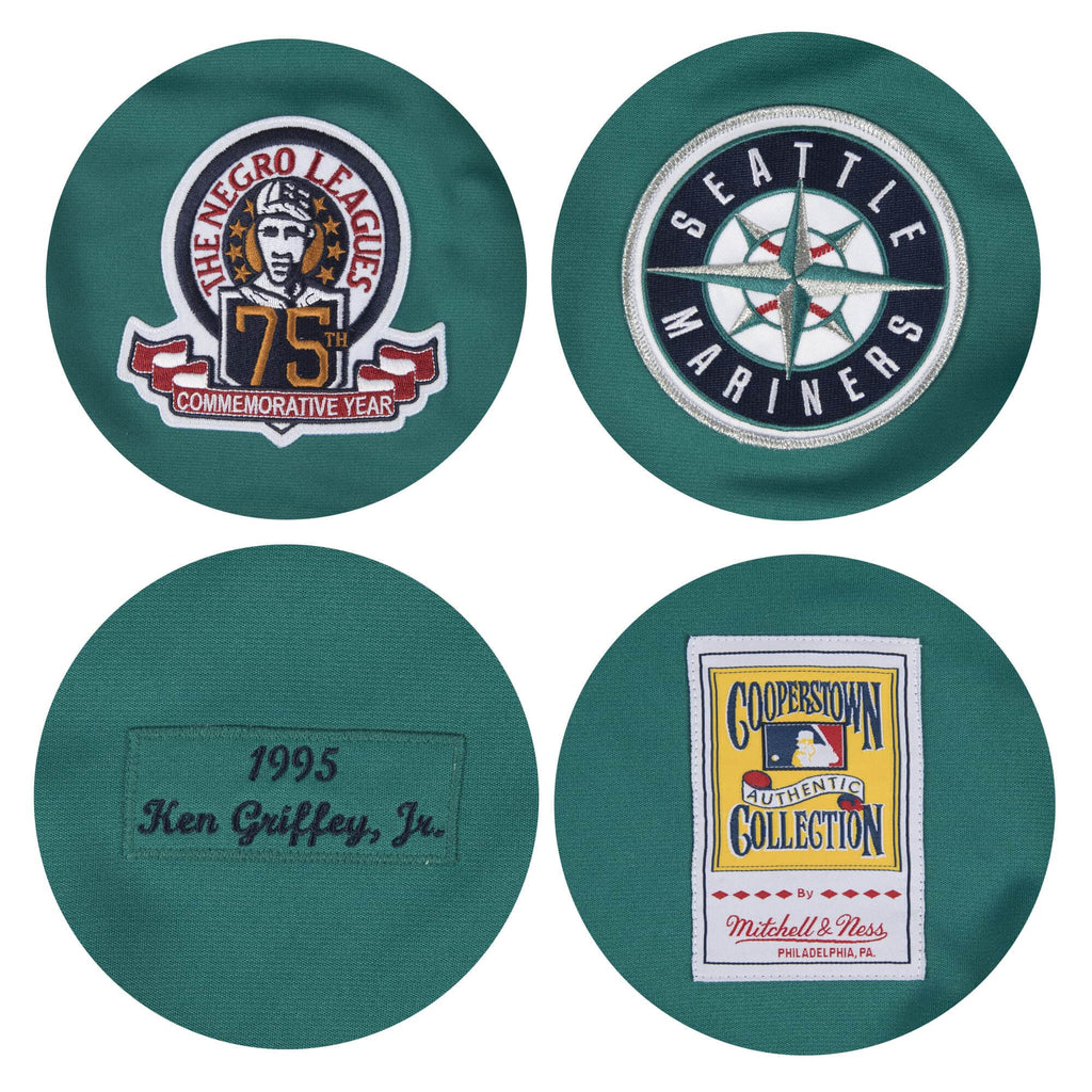 [72294A495KGRI2] Mens Mitchell & Ness MLB Ken Griffey Jr. 1995 Authentic Jersey Seattle Mariners