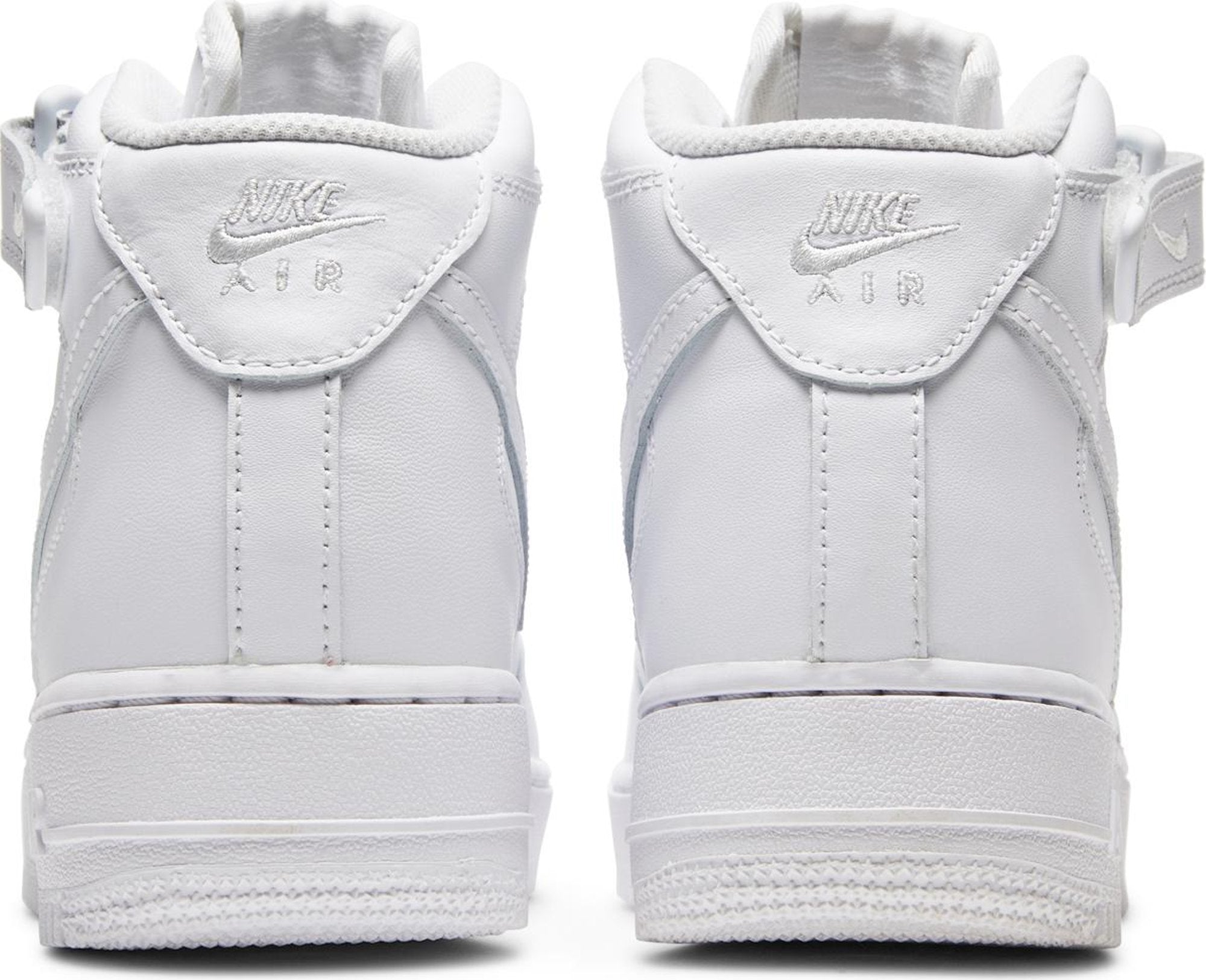 [DD9625-100] Womens Nike Air Force 1 Mid 'Triple White' (W)