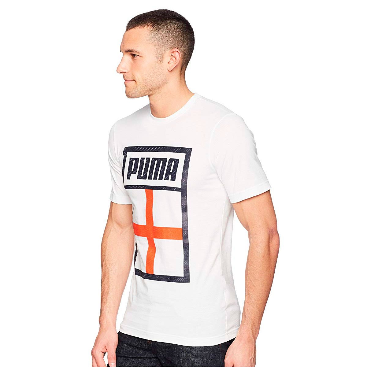 [754208-09] Mens Puma Forever Football Country Tee