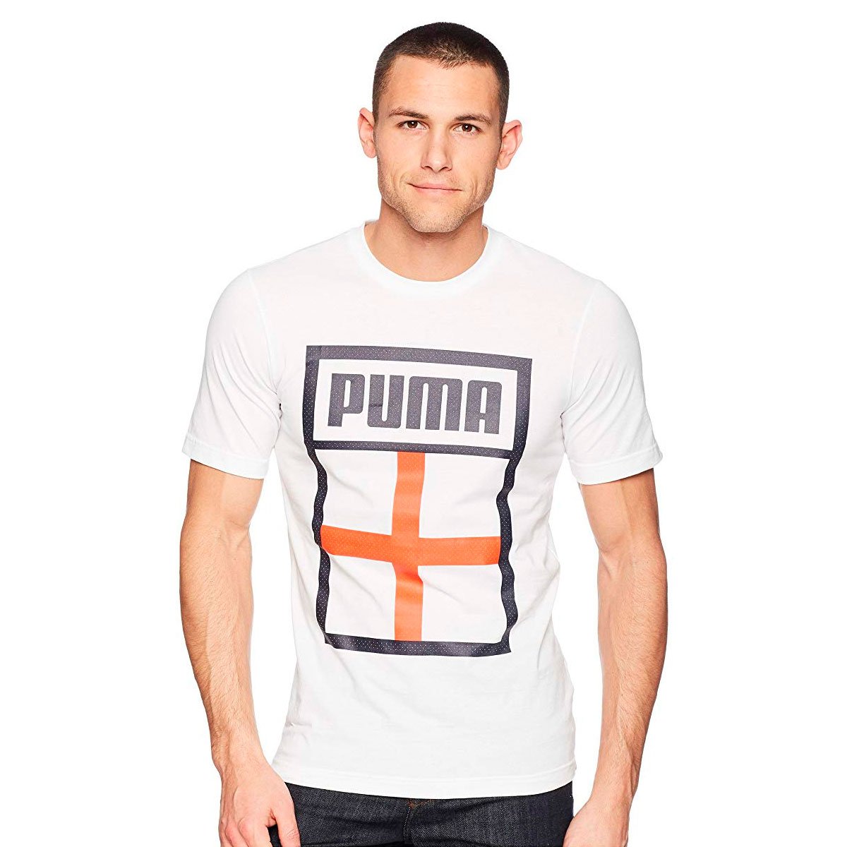 [754208-09] Mens Puma Forever Football Country Tee