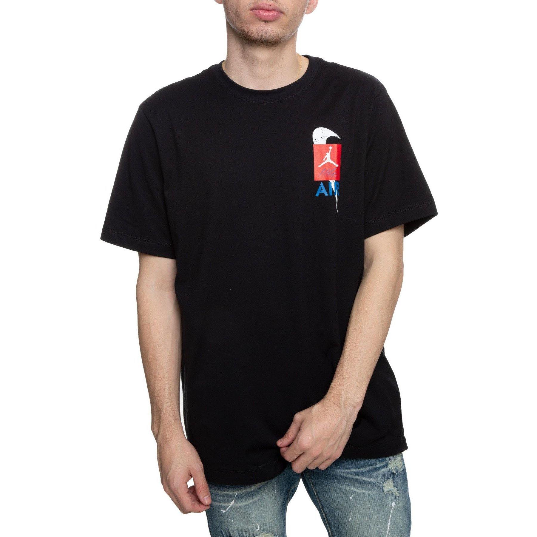 [CQ8297-010] Mens Air Jordan Legacy AJ4 Short Sleeve Tee - sneakAR