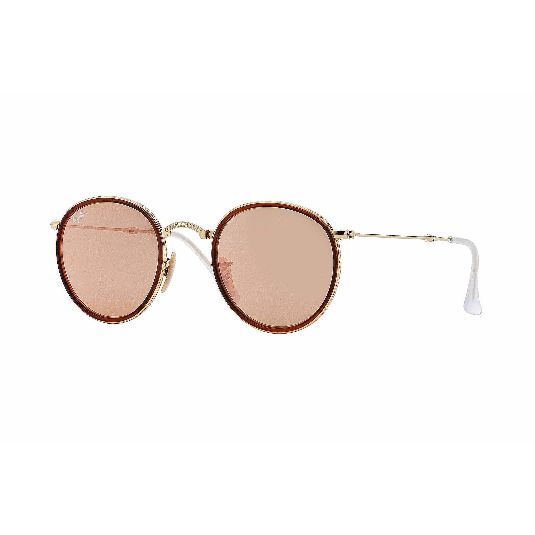 [RB3517-001/Z2] Mens Ray-Ban Round Folding Sunglasses - sneakAR