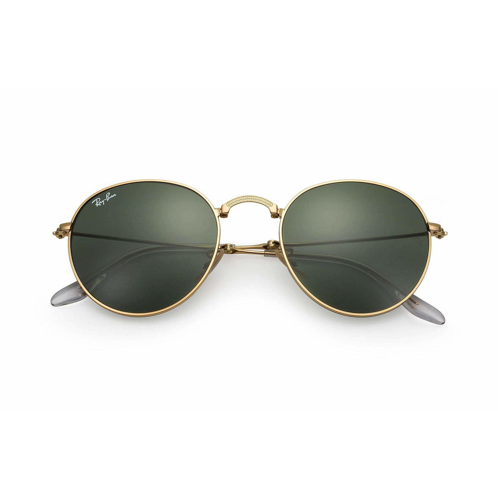 [RB3532-001] Mens Ray-Ban Round Metal Folding Sunglasses - sneakAR