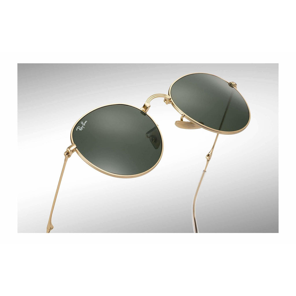 [RB3532-001] Mens Ray-Ban Round Metal Folding Sunglasses - sneakAR