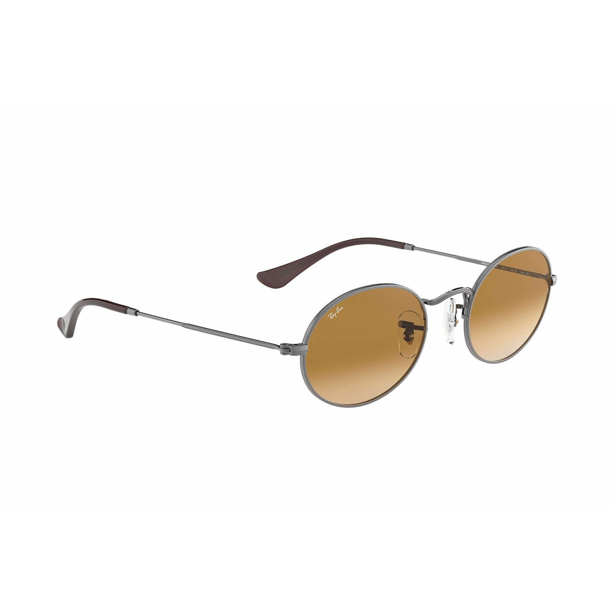 [RB3547N-004/51] Mens Ray-Ban Oval Flat Sunglasses - sneakAR