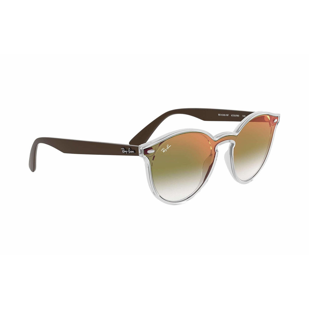 [RB4380NF-6358/W0] Mens Ray-Ban Blaze Round Sunglasses - sneakAR