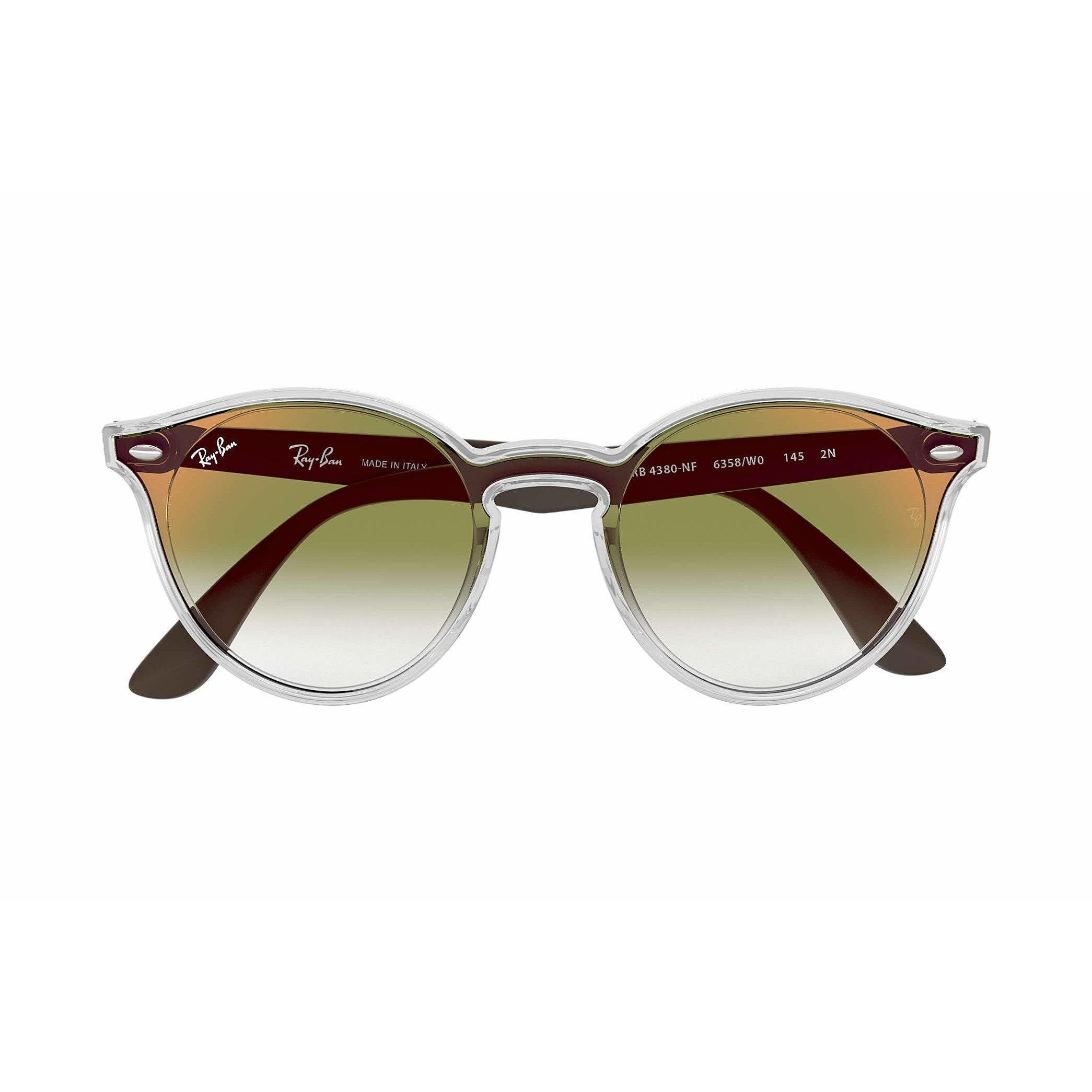 [RB4380NF-6358/W0] Mens Ray-Ban Blaze Round Sunglasses - sneakAR