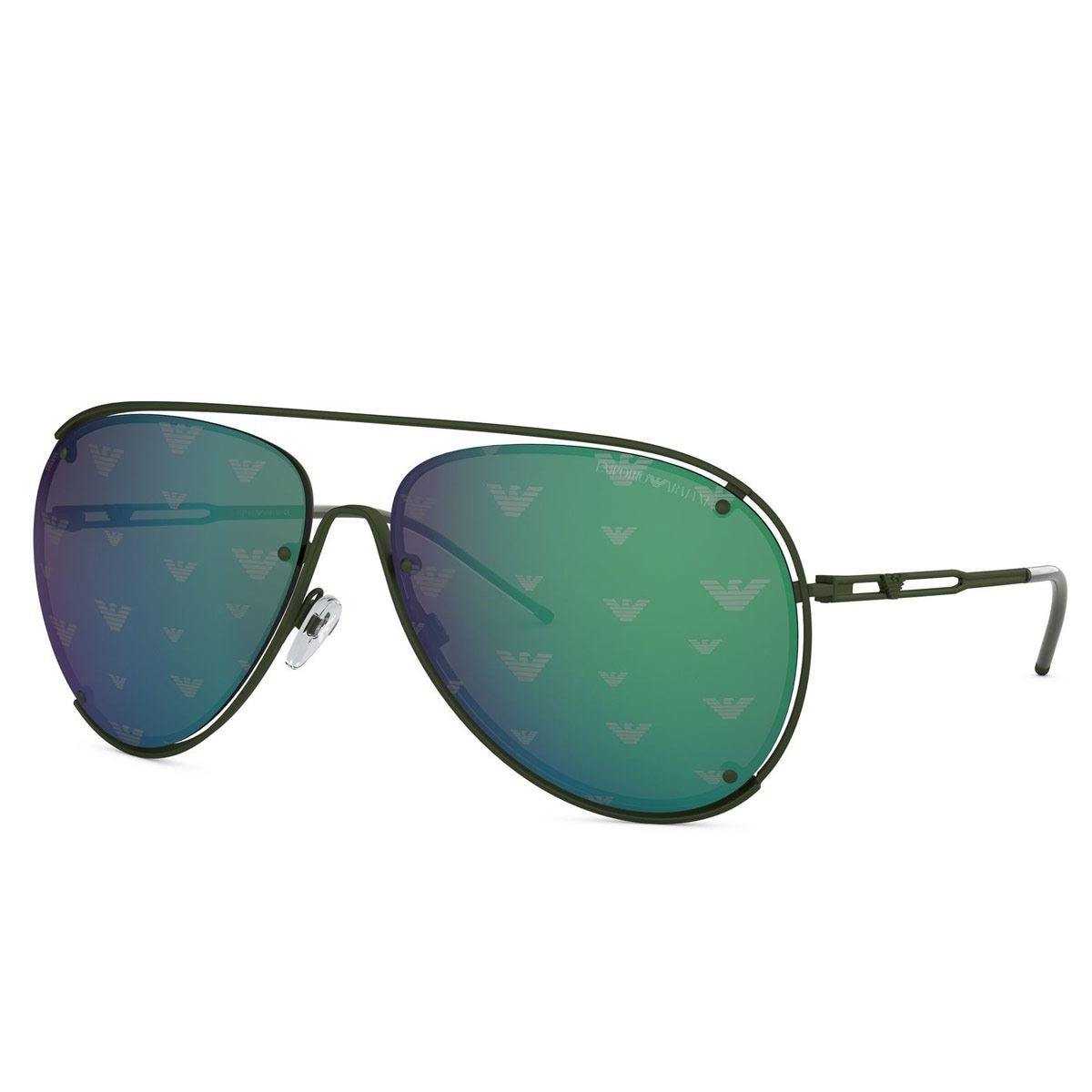[EA2073-3258/6R] Mens Emporio Armani Aviator Sunglasses - sneakAR