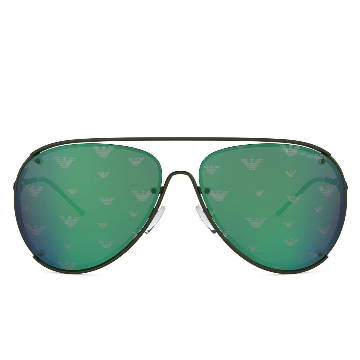[EA2073-3258/6R] Mens Emporio Armani Aviator Sunglasses - sneakAR