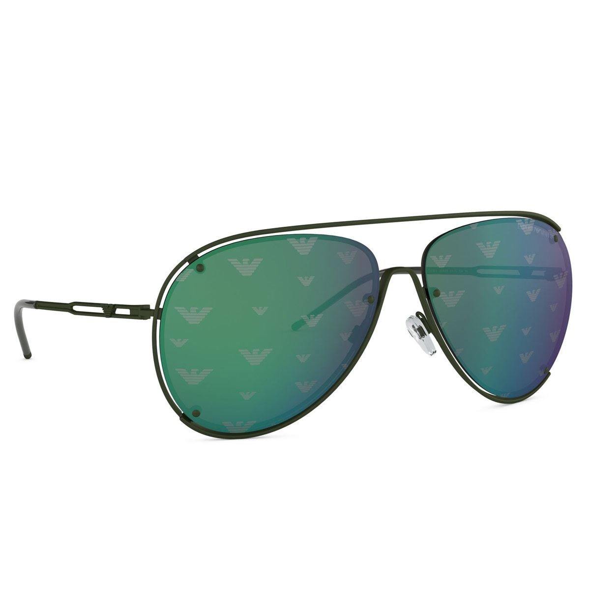 [EA2073-3258/6R] Mens Emporio Armani Aviator Sunglasses - sneakAR