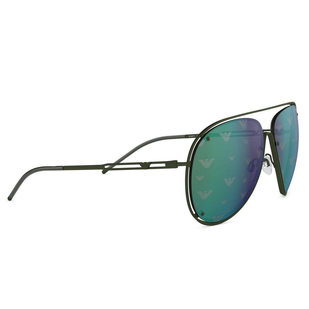 [EA2073-3258/6R] Mens Emporio Armani Aviator Sunglasses - sneakAR