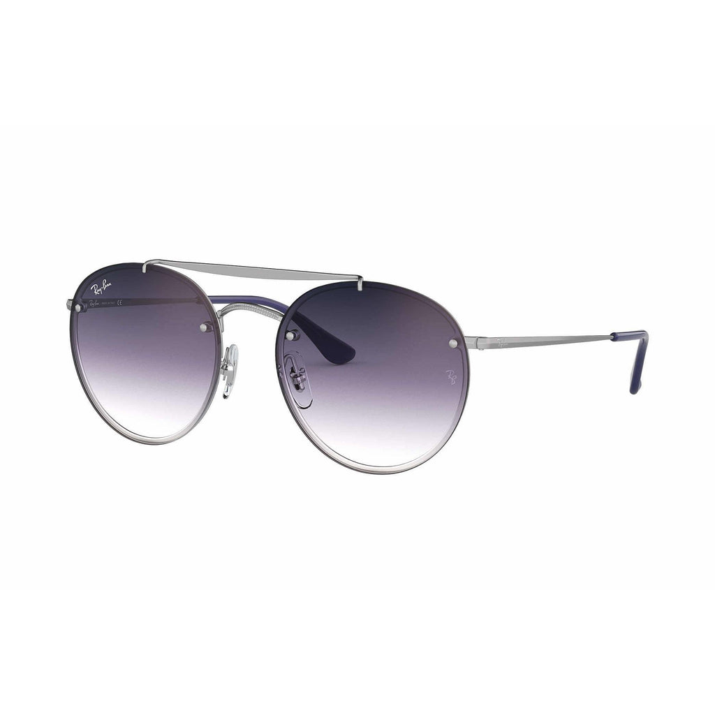 [RB3614N-9142/0U] Mens Ray-Ban Blaze Round Double Bridge Sunglasses - sneakAR