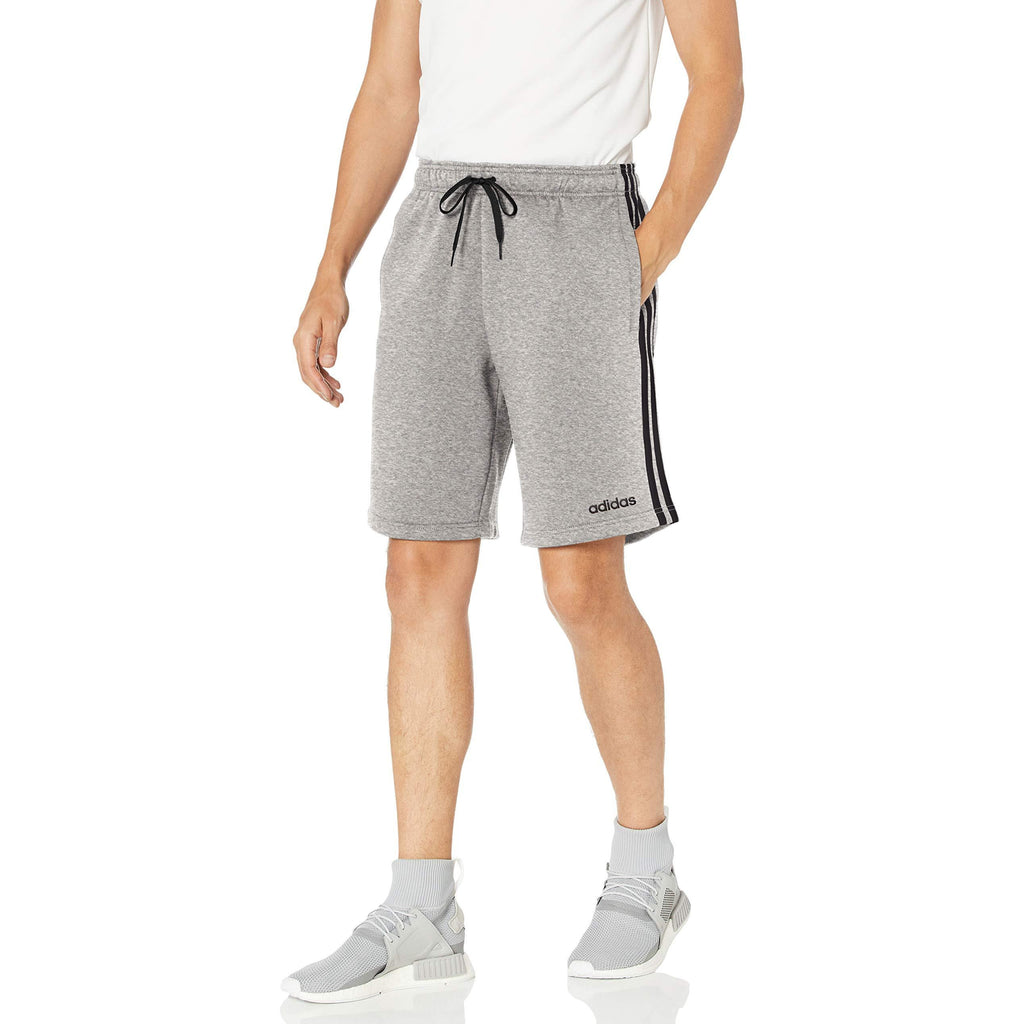 [DU0506] Mens Adidas Essentials 3-Stripes Fleece Shorts