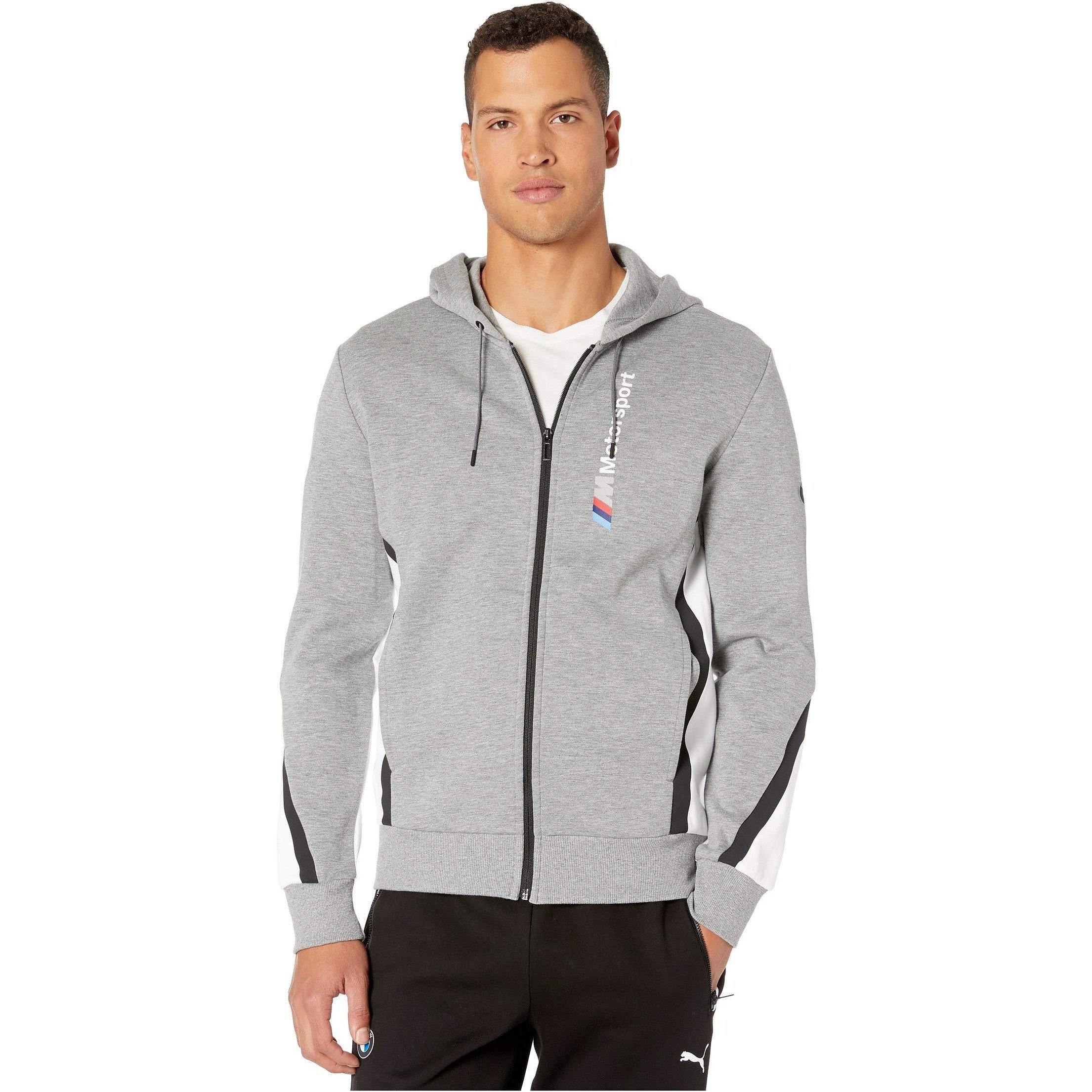 [595189-03] Mens Puma BMW Motorsport Hooded Sweat Jacket - sneakAR