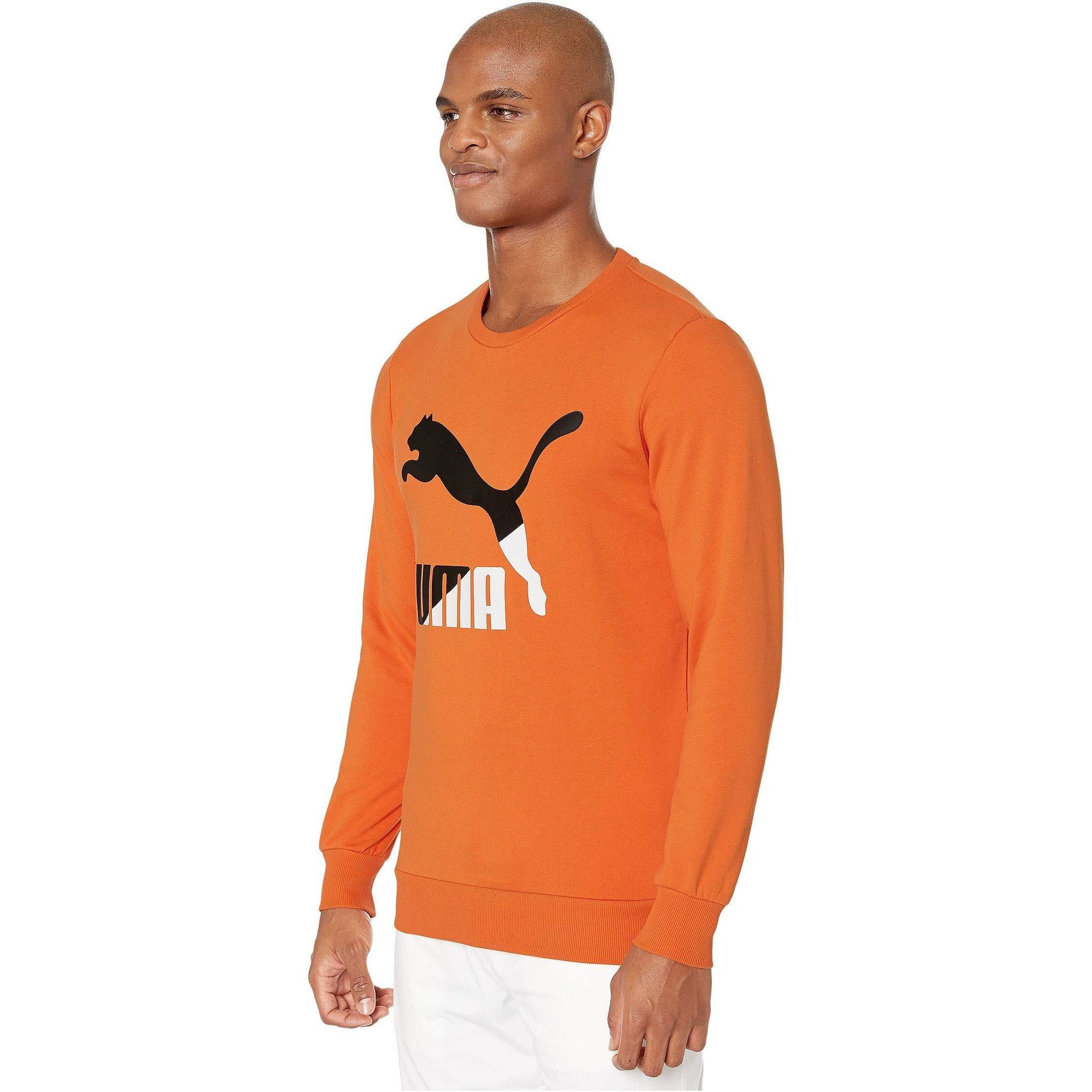 [595198-17] Mens Puma Classics Logo Crew TR - sneakAR