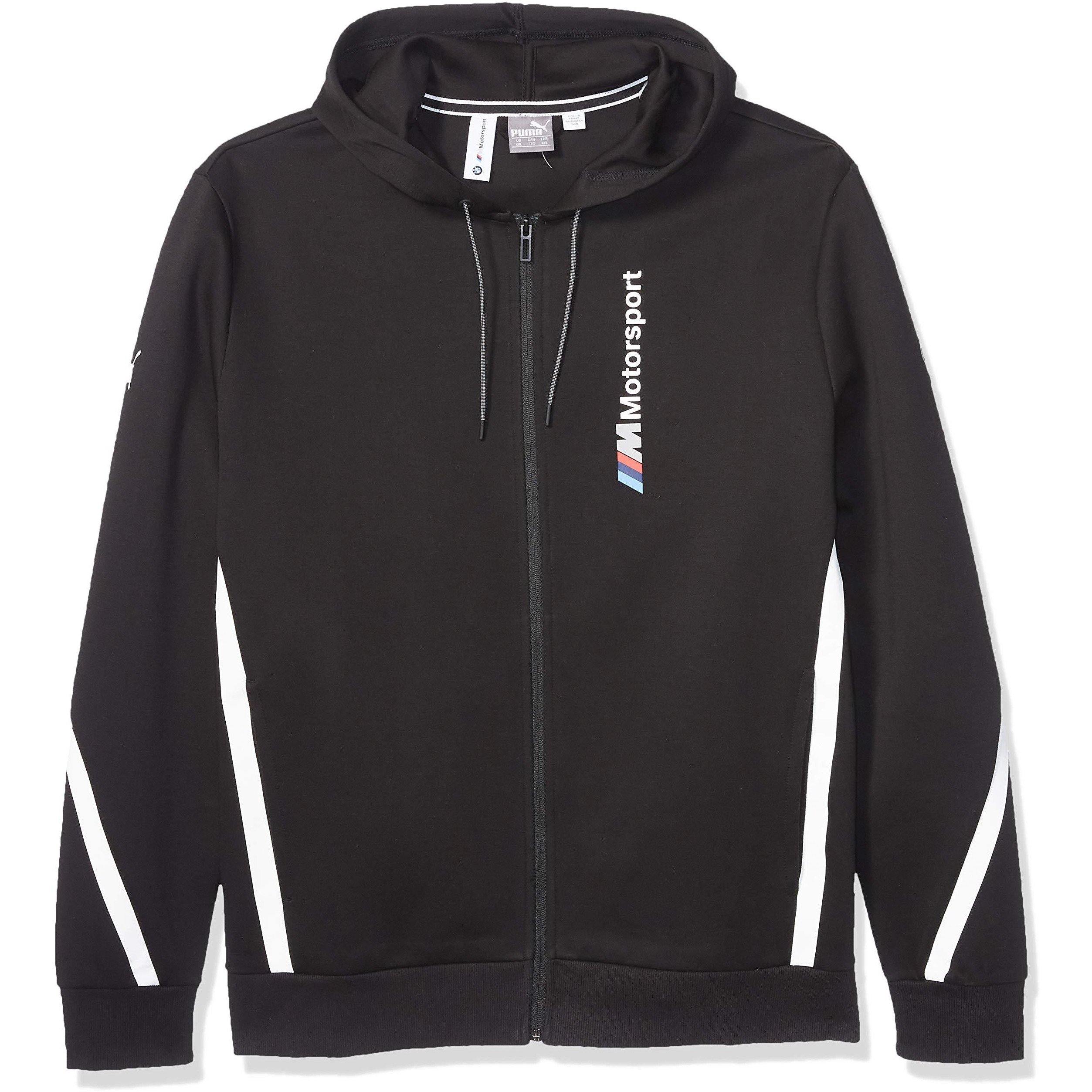 [595189-01] Mens Puma BMW Motorsport Hooded Sweat Jacket - sneakAR