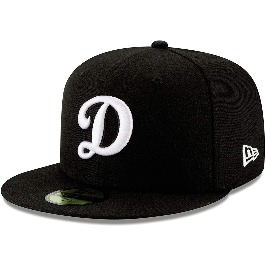 [11358663] Mens New Era MLB League Basic 59Fifty Fitted Cap LA Dodgers