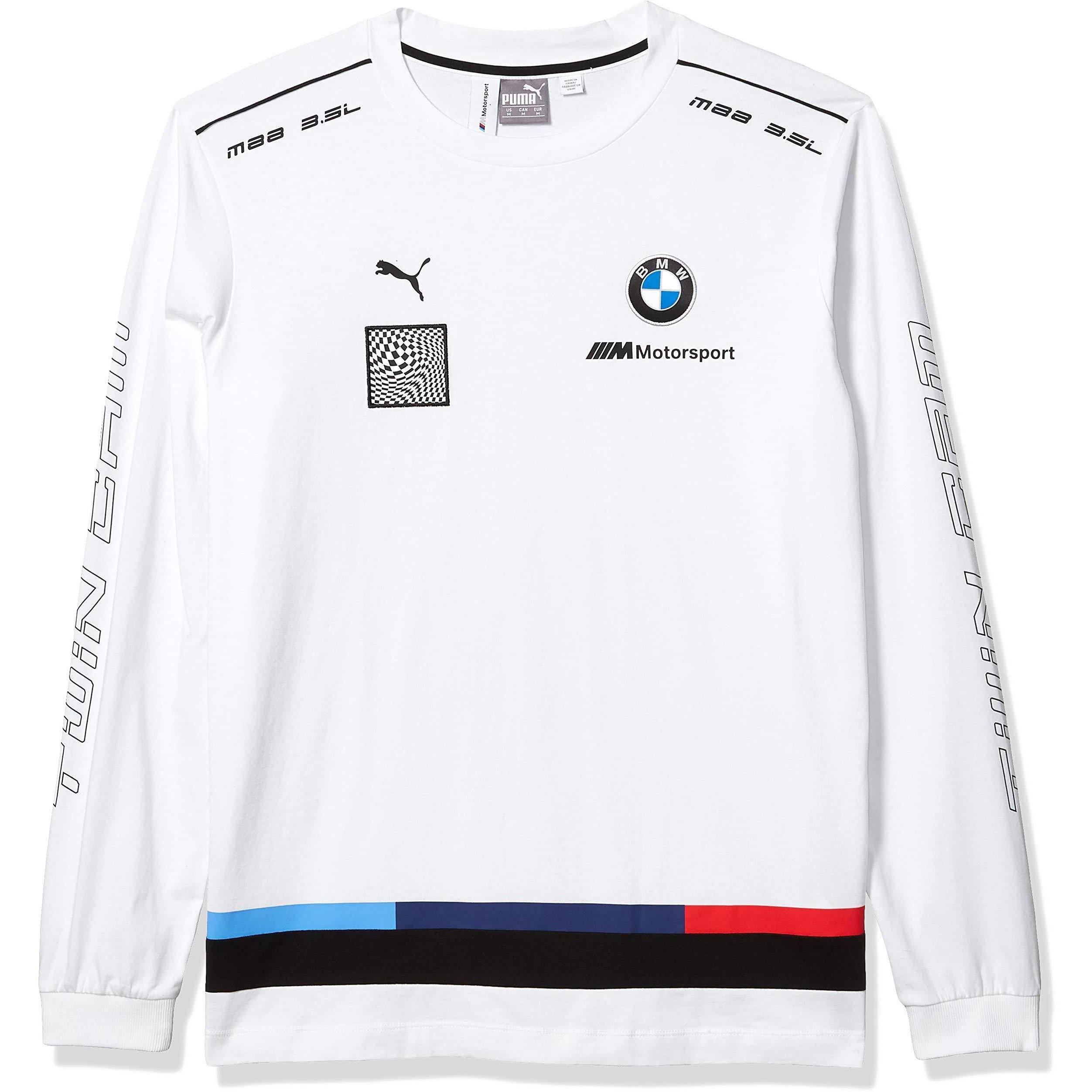 [596554-02] Mens Puma BMW Motorsport Street Long Sleeve Tee - sneakAR